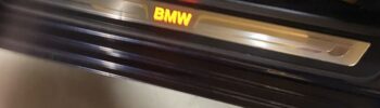 BMW F10 조명 도어 스커프 발판 레트로핏